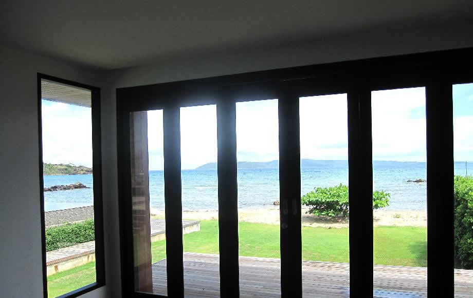 Panorama Beach View from the Villas