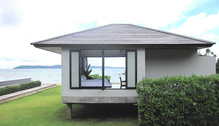See the Sea from every Villa in the Retreat