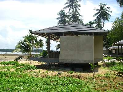 skeleton of Jacuzzi Pool Villa